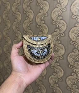 Pochette de Soirée Tendance avec Pierres, Faite à la Main en Inde, Cadeau de Mariage, Mini Pochettes pour Filles, Soirées, Prix de Gros - Product Image 3