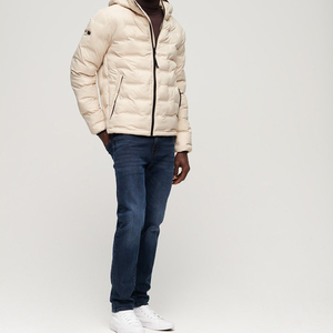 Veste d'hiver imperméable et chaude en duvet avec logo vintage imprimé pour hommes, vente en gros, livraison DDP - Product Image 5