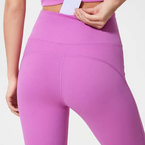 Pantalones de Yoga Largos para Mujer, Transpirables, de Secado Rápido, Elásticos, Suaves, para Gimnasio, Fitness, Correr, Diseño Sólido - Product Image 4