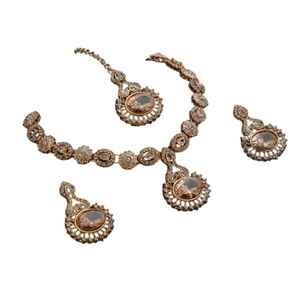 Multiple Vintage India Wholesalers on Wedding Accessories Bridal Fashion Necklace Earrings Jewelry for Women - Product Image 1