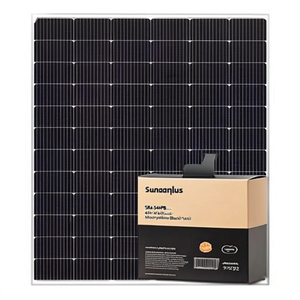 Panel Solar Monocristalino Bifacial de Media Celda Sunplus SR4-54HPB 410W Negro - Product Image 2