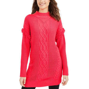 Cardigan Traspirante da Donna American Rag Junior's XS-XL con Logo Dolce in Stile Coreano sul Davanti per Inverno e Autunno - Product Image 1