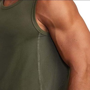 Wholesale Custom Logo New Style Fashion Design Men's Tank <b>Tops</b> Gym Cotton Sports <b>Oversized</b> Plus Size Sleeveless <b>Vest</b> Breathable - Product Image 4