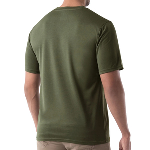 Camiseta de Algodón Orgánico 100% Ecológica de Cuello Redondo para Hombre, Talla Grande, Corte Informal, Fabricante de Diseño Personalizado OEM - Product Image 6