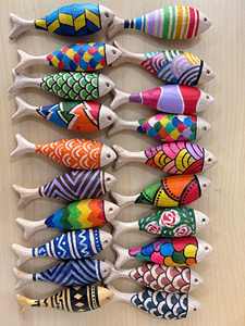 L'art artisanal de poisson en bois améliore la beauté de la maison avec un design unique, idéal pour les espaces intérieurs modernes ou classiques - Product Image 5