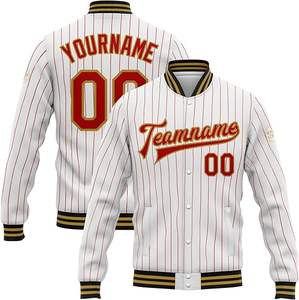 2025 OEM broderie personnalisée hommes veste universitaire haute qualité collège Baseball patchs 100% coton hiver Collage Letterman Style - Product Image 4