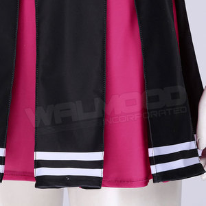 OEM Custom Logo <b>Pink</b> Black White Blank High Quality Cheerleading Practice Wear Dress Custom Made Cheerleading OEM Service - Product Image 5