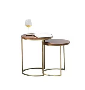 โต๊ะข้างโลหะโครงลวดที่ออกแบบอย่างมีเอกลักษณ์พร้อมตัวเลือกเฟอร์นิเจอร์ระดับพรีเมี่ยมน้ำหนักเบาและทนทาน - Product Image 4