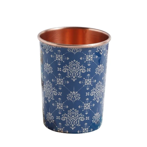 แก้วดื่มน้ำทองแดงพิมพ์ลายสำหรับใช้ในชีวิตประจำวันแก้วพิมพ์ลายหรูหราขายส่งน้ำเพื่อสุขภาพ - Product Image 3