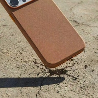 Nouveau étui de téléphone magnétique TechWoven pour iPhone 17 16 boutons en métal d'origine étui texturé en lin pour iPhone 17 Pro Max