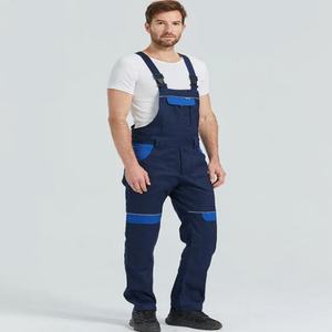 Workwear Factory <b>Work</b> Pant Cheap Price Long <b>Trouser</b> Working Pant Charcoal Dustproof Bib Working washed men's pants - Product Image 2