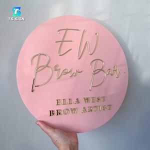 Tùy Chỉnh Acrylic Kinh Doanh Logo Tường Dấu Hiệu Treo Tường Văn Phòng Tiếp Tân Nhà Số Dấu Hiệu Địa Chỉ Kim Loại Mảng Bám Vẻ Đẹp Thẩm Mỹ Viện Dấu Hiệu - Product Image 4