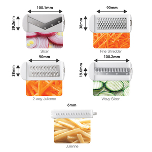 Accesorios de cocina 5 en 1 cebolla Gadget Chopper patata Dicer cortador en espiral de mano vegetal picador de alimentos - Product Image 3