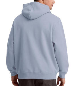 เสื้อฮู้ดผ้าฟลีซลำลองสำหรับผู้ชายสำหรับฤดูหนาว ผลิตจากผ้าระบายอากาศ แห้งเร็ว ดีไซน์ทันสมัย คุณภาพทนทาน เหมาะสำหรับสวมใส่ในชีวิตประจำวันและเล่นกีฬา - Product Image 4