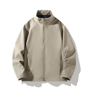 Belle fermeture éclair conception été automne léger résistant à l'eau veste nylon coupe-vent peau - Product Image 5