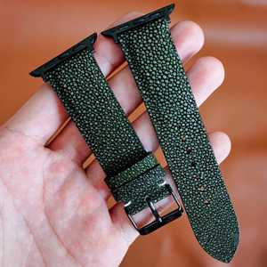 Luxali 2025สายนาฬิกาหนังปลากระเบนสายนาฬิกาอัจฉริยะจากผู้จำหน่ายเวียดนามที่มีขนาด18มม. และ22มม. - Product Image 5