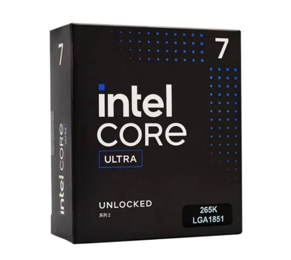 New for Core Ultra 7 Desktop Processor 265KF-20 Cores (8 P-cores + 12 E-cores) up to 5.5 GHz FM1 Socket 64-Bit Support