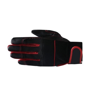 Guantes de trabajo generales Guantes mecánicos de piel de cabra antideslizantes y antiimpactos para jardinería y montaje industrial Guantes cómodos - Product Image 3