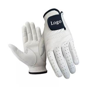 Producto caliente Ropa deportiva Hecho a medida Nueva llegada Embalaje Absorbe la humedad Pro Guantes de golf de cuero de piel de oveja de la mejor calidad - Product Image 5
