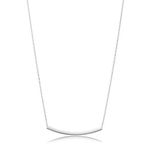 Collier à breloque longue barre unie en argent, vente en gros, bijoux turcs faits à la main en argent sterling 925 - Product Image 6