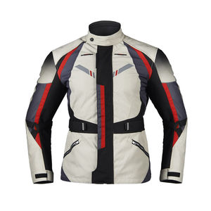 Veste en Cordura tendance 2026, rembourrée, personnalisée, en gros, pour moto, mode de rue, homme, textile, veste en Cordura multi-zippée - Product Image 1