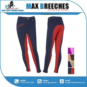กางเกงขี่ม้าผู้หญิงผ้าไนล่อนพิมพ์ลายซิลิโคนสำหรับขี่แฟชั่นล่าสุดใส่สบาย - Product Image 3