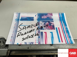 Rilecart R-500 <b>binding</b> <b>machine</b> for sale - wiro <b>binding</b> <b>machine</b> for sale - with calendar hanger feeder - Product Image 6