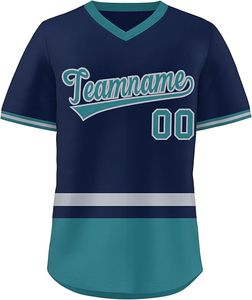 Camisetas de softbol personalizadas al por mayor, ropa de softbol lisa de secado rápido, camiseta de softbol deportiva sublimada para hombres - Product Image 4
