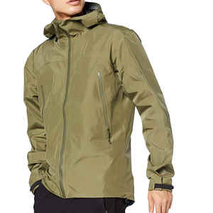 Chaqueta exterior impermeable cortavientos chaquetas con capucha - Product Image 1