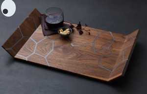 ถาดเสิร์ฟไม้อะคาเซียมะม่วงถาดเสิร์ฟอาหารใช้ในครัวถาดเสิร์ฟไม้ธรรมชาติสำหรับใช้ในบ้าน - Product Image 2