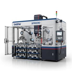 Système de palettisation automatique Brother SPEEDIO CNC pour le chargement/déchargement automatique, manipulation efficace des pièces, contrôleur CNC intégré - Product Image 2