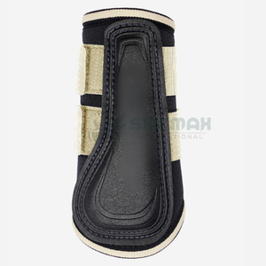 2025 bottes de brossage équestre pour chevaux conception absorbant les chocs avec protection tendon et fetlock équipement d'équitation personnalisé - Product Image 1