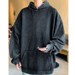 100% coton personnaliser Street Swear sweat à capuche surdimensionné sweats à capuche imprimés pour hommes - Product Image 6