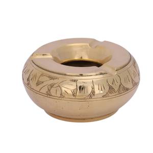 Cendrier en laiton massif fait à la main, style vintage, cendrier en métal martelé avec couvercle, accessoire de fumeur intérieur/extérieur, décoration de la maison, cadeau - Product Image 6