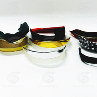Tacones Altos Personalizables Ecológicos de TPU 3D Sin Níquel, Diseño Multicolor con Transferencia Térmica, Dorado/Plateado, 12 cm, OEM
