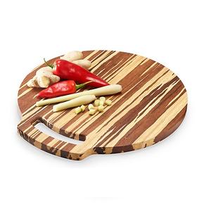 Tabla de cortar de madera de acacia natural, multiusos, de alta calidad, para hoteles y casas, con mango, 3 juegos - Product Image 6