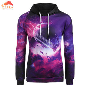 Sudadera con Capucha para Hombre, Deportiva, Informal, de Poliéster, con Estampado Digital, de Secado Rápido, Antibacteriana, Venta al Por Mayor - Product Image 2