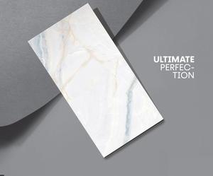 Ultimate Elegance 60x120cm Acabado brillante Azulejos de porcelana con aspecto de mármol Durable e impresionante para espacios de pared interiores modernos - Product Image 6