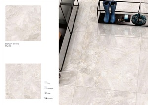 Sify Beige Ivoire 800x800mm Porcelaine 80x80cm Carreaux Brillants Vitrifiés Tanzanie - Product Image 4