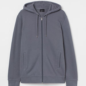 Sudadera con capucha para hombre, 100% algodón, hecha a medida, OEM, sudadera lisa de manga larga para hombre - Product Image 4