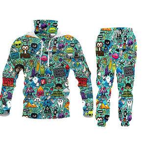 Conjunto Deportivo Personalizado para Hombre, Unisex, Transpirable, Ligero, para Gimnasio, con Diseño Sencillo Sublimado, Patrón Sólido, para Correr en Invierno - Product Image 2