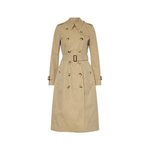 Long Trench coupe-vent classique personnalisé pour femmes Style décontracté Direct de l'usine du Bangladesh - Product Image 4