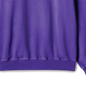 Sudadera de cuello redondo con logotipo personalizado al por mayor, jersey con logotipo en relieve a la moda de talla grande, sudadera de alta calidad para hombre 2025 - Product Image 4