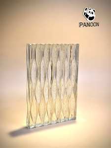 Super Quality CSG01 Modern Decorative Glass Wall Panels Hot Melting Tempered Glass <b>for</b> Bathroom Industrial Interior Partitions - Product Image 3