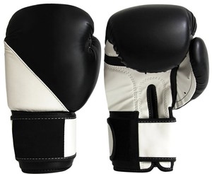 Gants de boxe et d'arts martiaux en cuir véritable de haute qualité avec logo personnalisé de 10oz à 16oz pour l'entraînement - Product Image 1