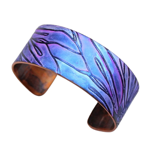 2025 Washington New Year bohemian festival cuff <b>Bangle</b> Green Colorful Rajasthani Jewelry Handcrafted <b>Copper</b> Jewelry - Product Image 1