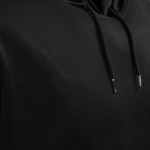 Sweat-shirts thermiques pour hommes en gros, cadeau d'hiver noir uni - Product Image 5