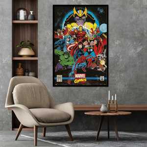 Póster Retro de Marvel Comics, Cubierta de la Guanteleta del Infinito, para Decoración de Pared - Product Image 5