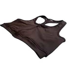 Sujetador deportivo push-up con cuello cuadrado para correr y hacer ejercicio OEM personalizado ropa de gimnasio para mujer - Product Image 3