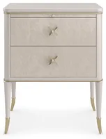 Table de chevet Caracole Classic Finishing up au fini contemporain